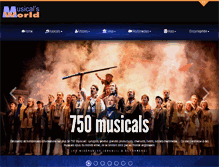 Tablet Screenshot of musicalsworld.net